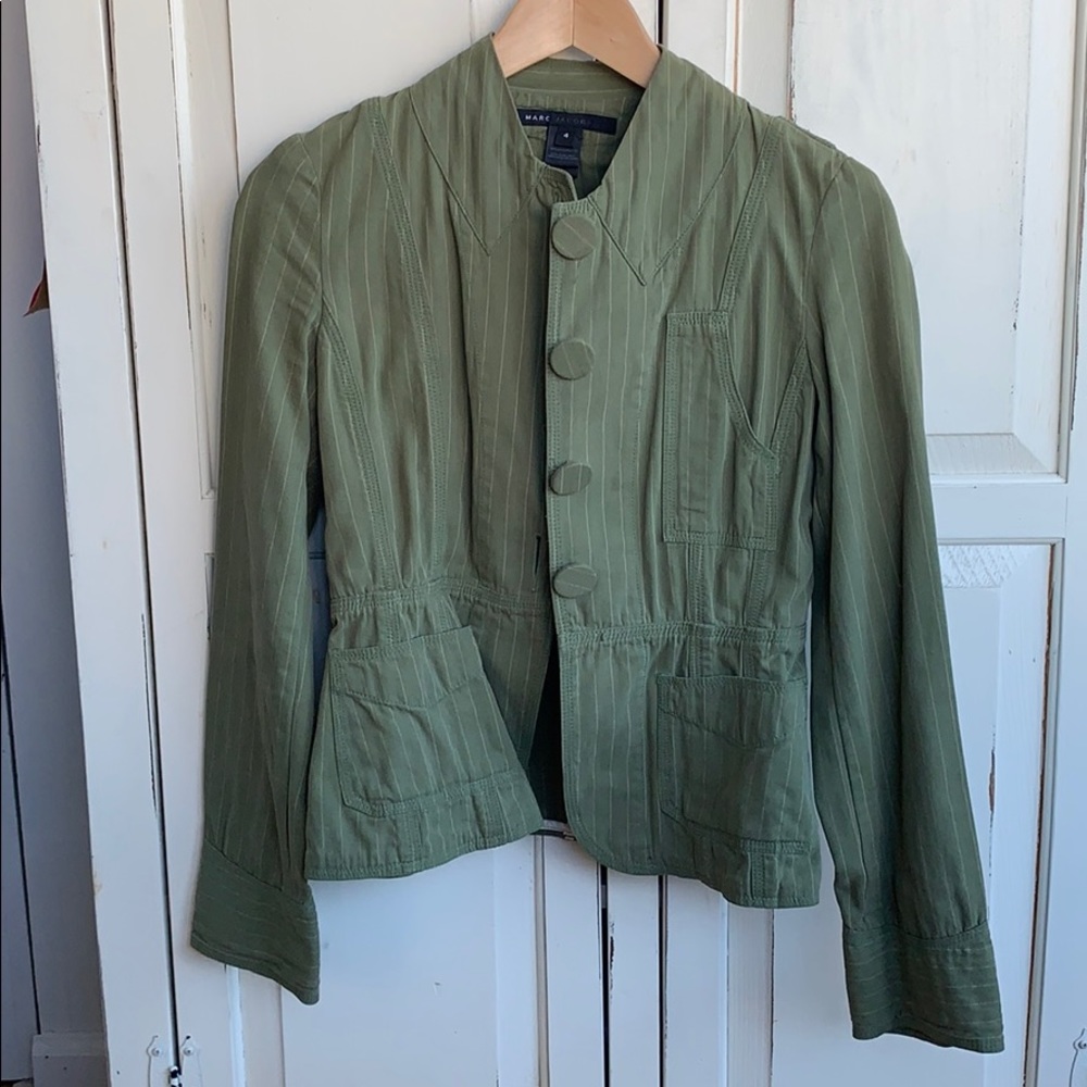 Marc Jacobs size 4 Sage Green Blazer/Jacket